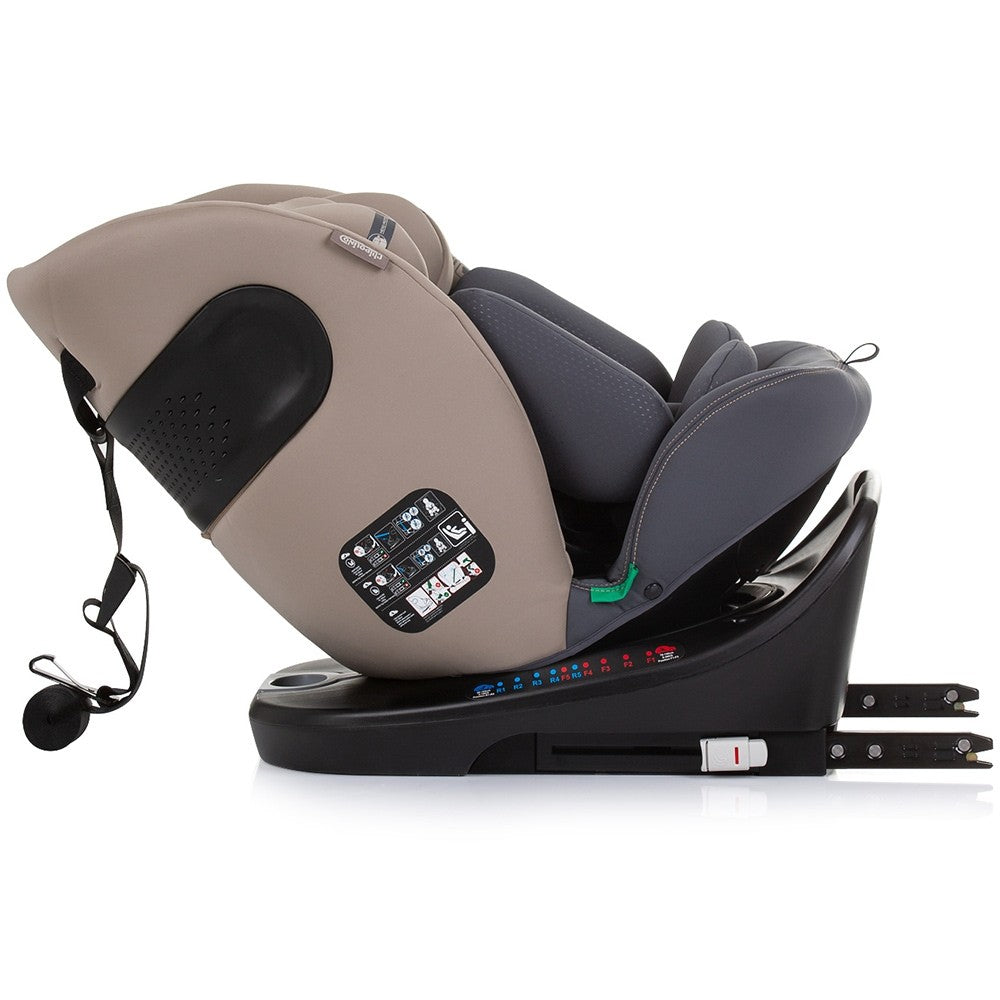 Chipolino scaun auto cu isofix Motion I-Size 40-150 cm Macadamia 