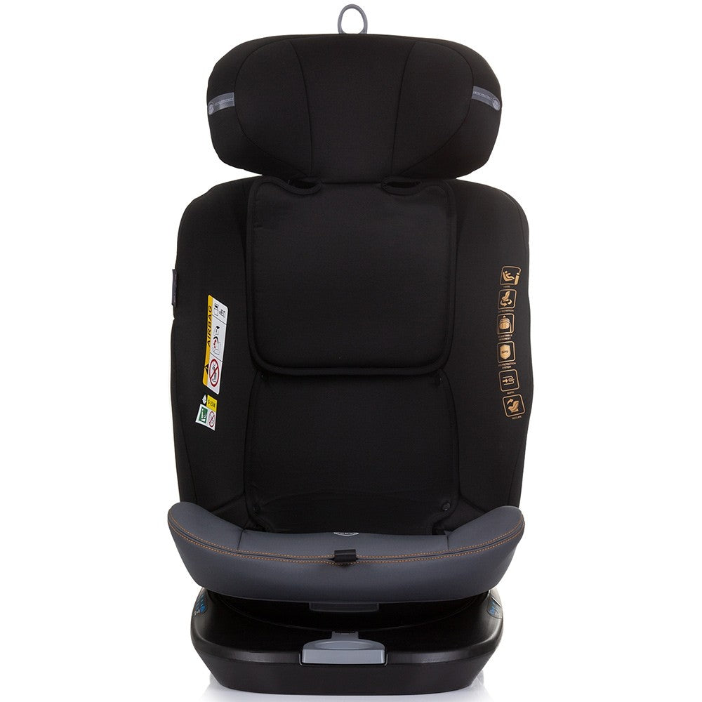 Chipolino scaun auto cu isofix Motion I-Size 40-150 cm Obsidian 