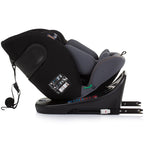Chipolino scaun auto cu isofix Motion I-Size 40-150 cm Obsidian 
