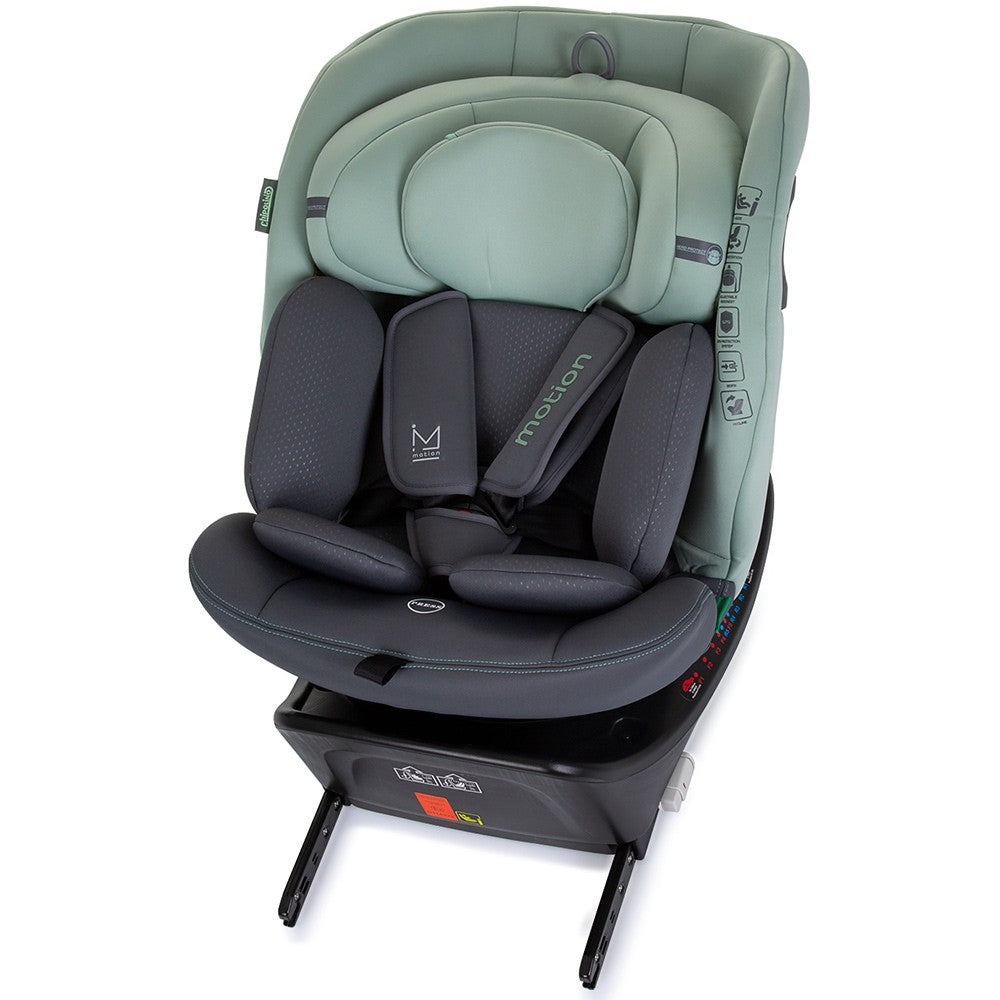 Chipolino scaun auto cu isofix Motion I-Size 40-150 cm Pastel green
