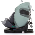 Chipolino scaun auto cu isofix Motion I-Size 40-150 cm Pastel green