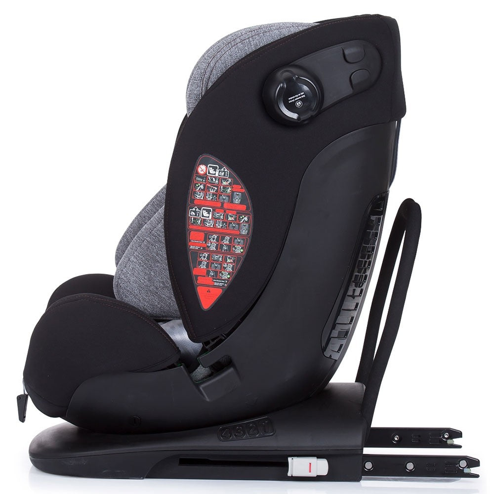 Chipolino scaun auto My Size I-Size cu Isofix 0-36 kg Platinum