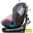 Chipolino scaun auto Supreme I-Size 40-150 cm R129 Famingo