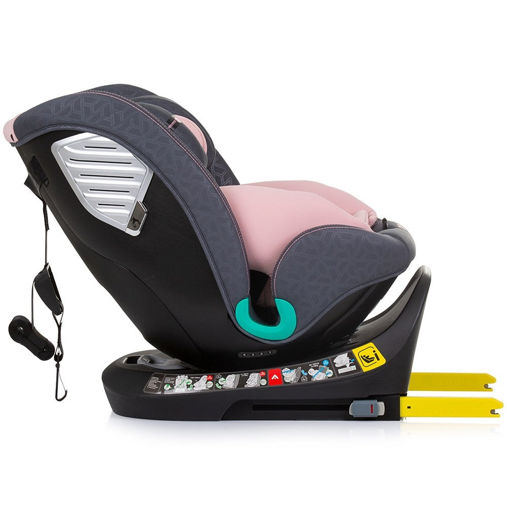 Chipolino scaun auto Supreme I-Size 40-150 cm R129 Famingo