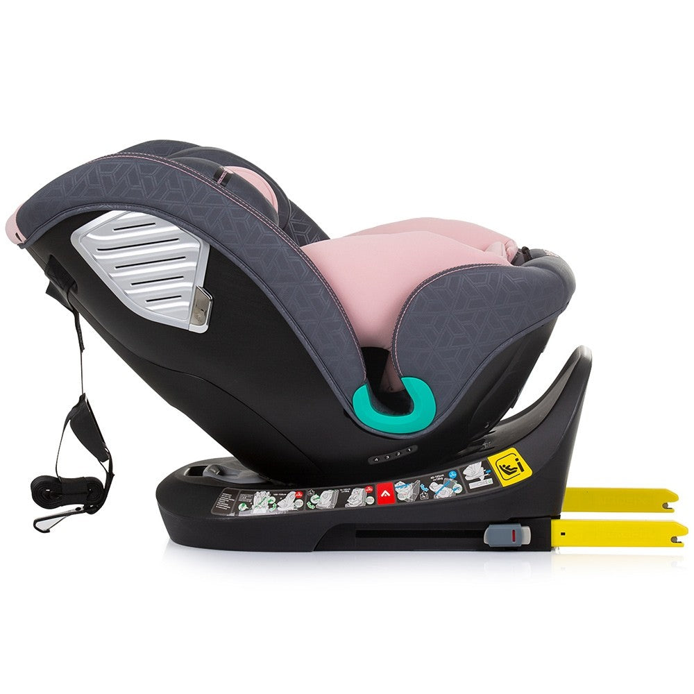 Chipolino scaun auto Supreme I-Size 40-150 cm R129 Famingo