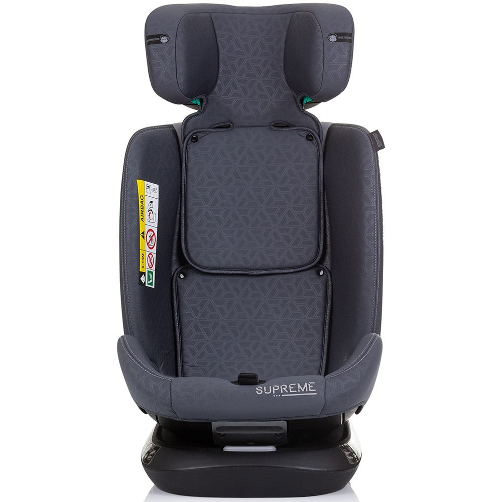 Chipolino scaun auto Supreme I-Size 40-150 cm R129 Granite