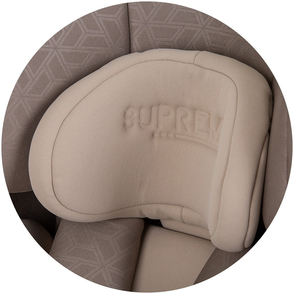Chipolino scaun auto Supreme I-Size 40-150 cm R129 Macadamia