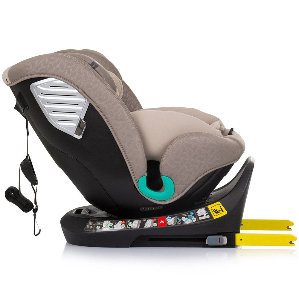 Chipolino scaun auto Supreme I-Size 40-150 cm R129 Macadamia