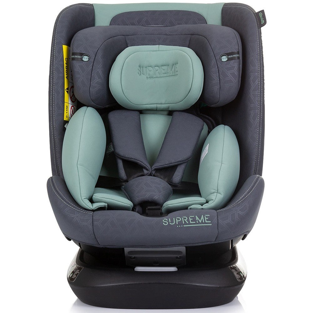 Chipolino scaun auto Supreme I-Size 40-150 cm R129 Pastel green