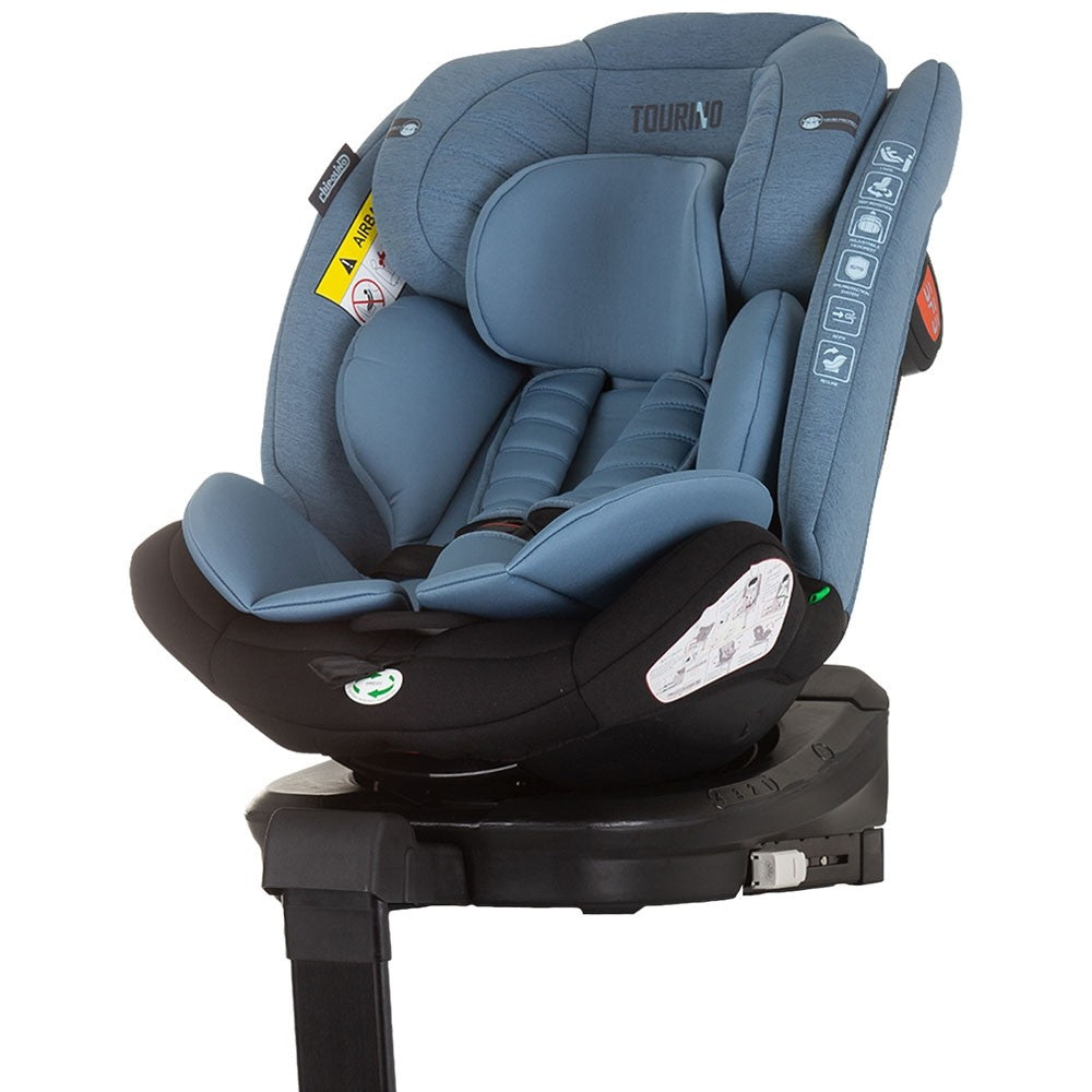 Chipolino scaun auto Tourino I-Size 40-150 cm R129 Blue
