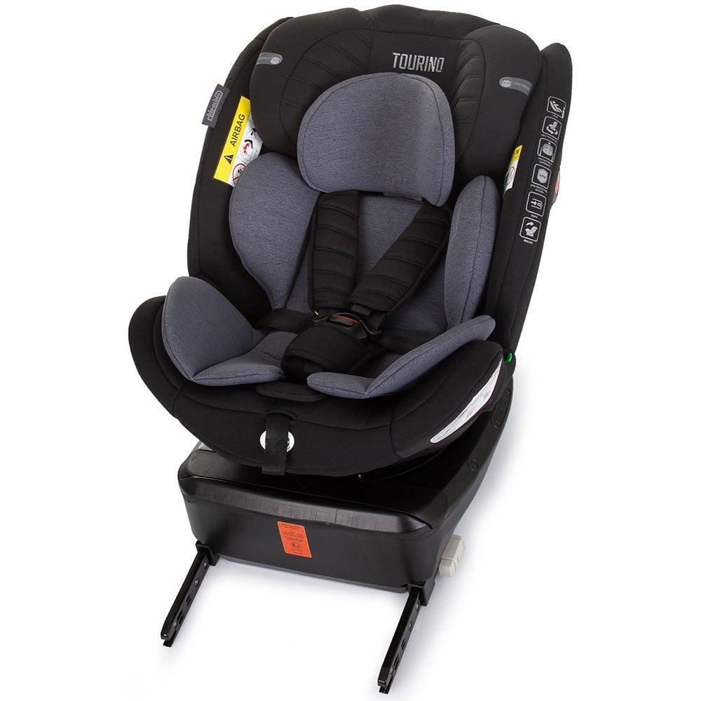 Chipolino scaun auto Tourino I-Size 40-150 cm R129 Obsidian 