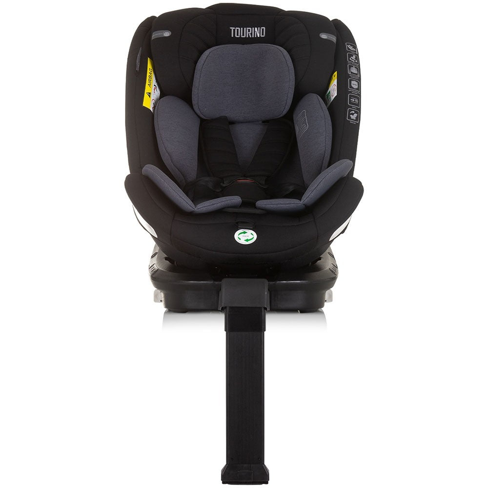 Chipolino scaun auto Tourino I-Size 40-150 cm R129 Obsidian 