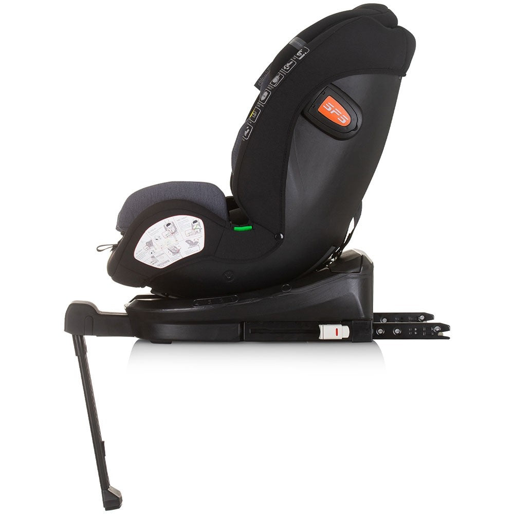 Chipolino scaun auto Tourino I-Size 40-150 cm R129 Obsidian 