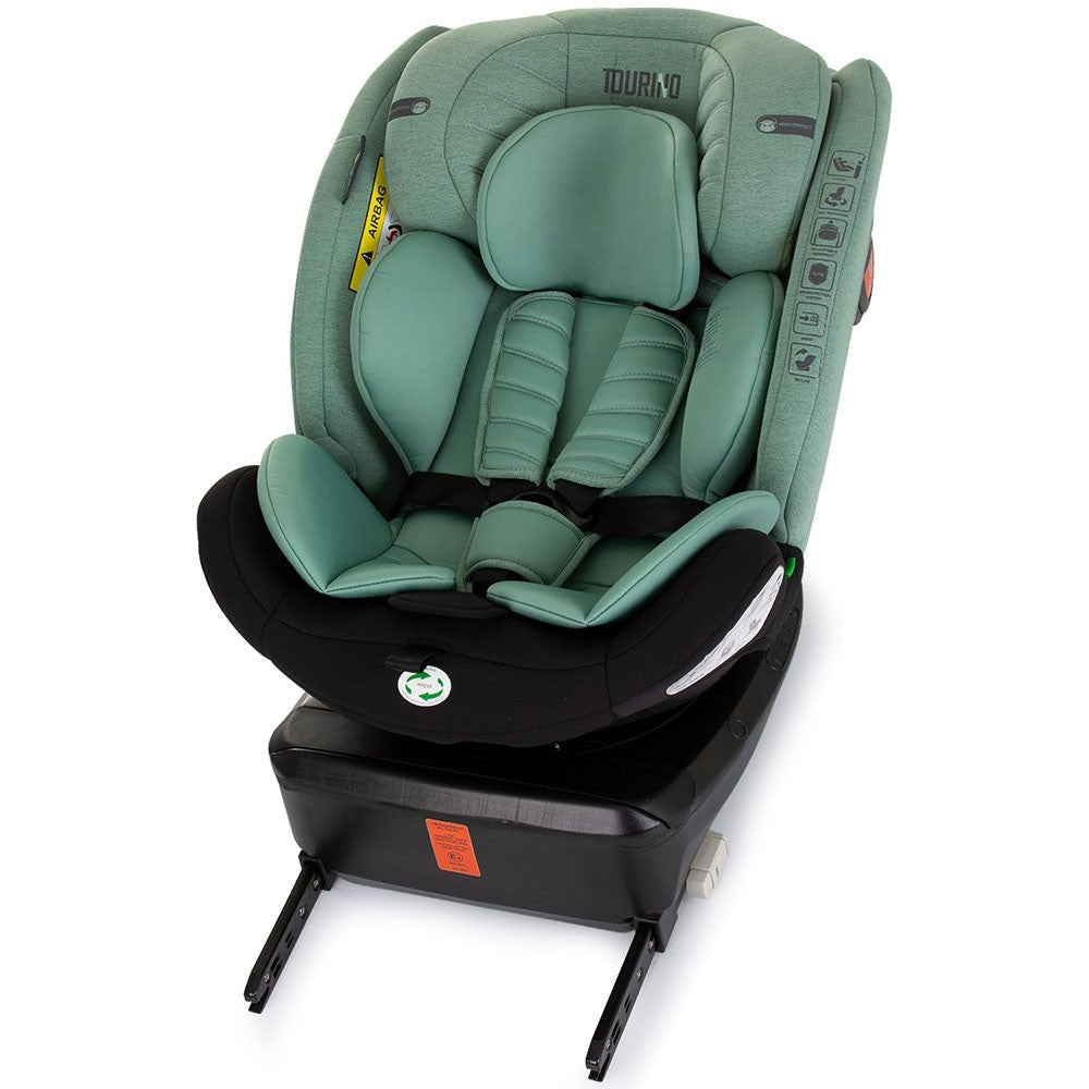 Chipolino scaun auto Tourino I-Size 40-150 cm R129 Pastel green