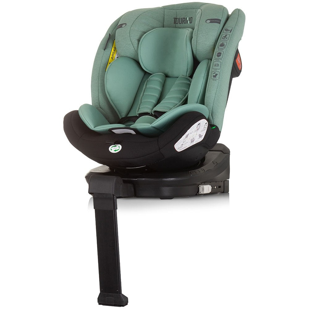 Chipolino scaun auto Tourino I-Size 40-150 cm R129 Pastel green