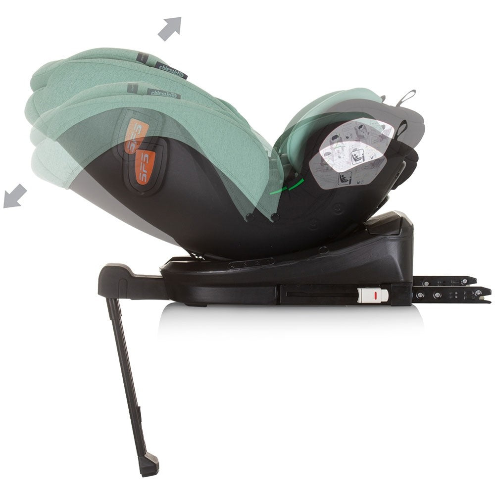 Chipolino scaun auto Tourino I-Size 40-150 cm R129 Pastel green