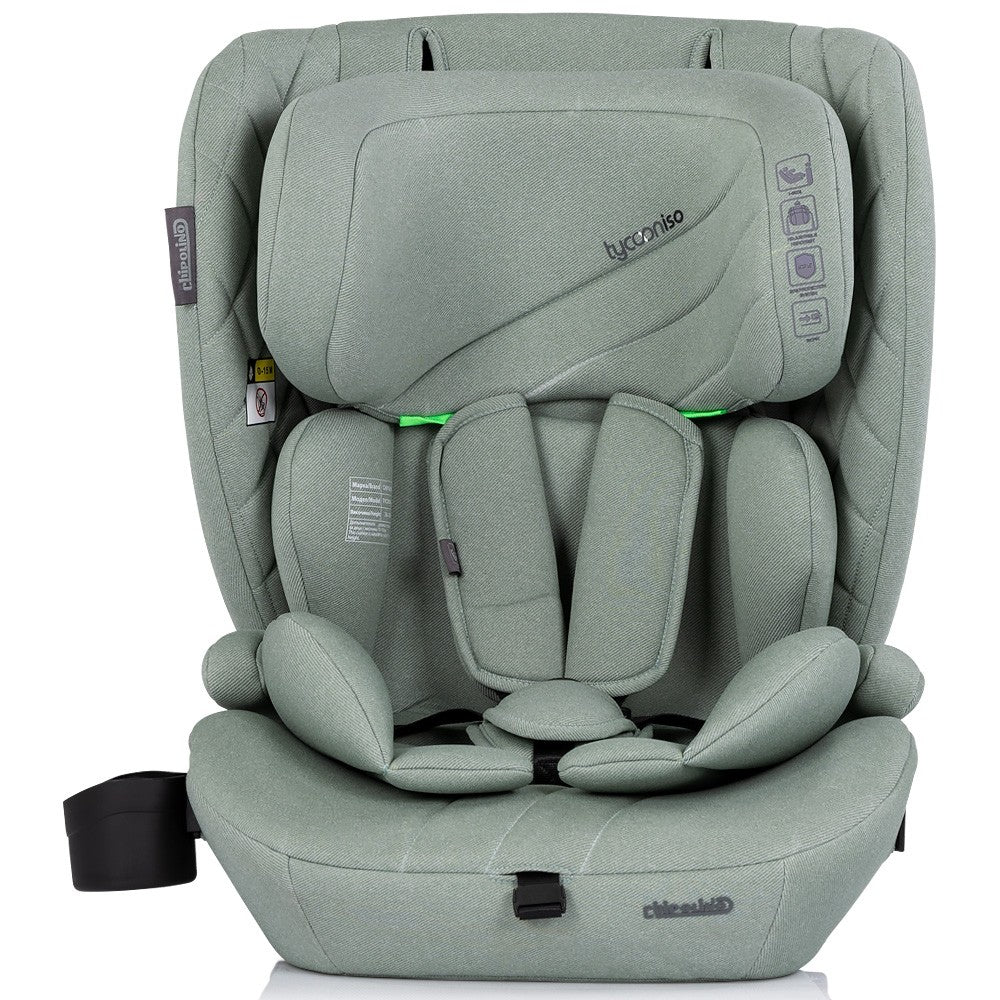 Chipolino scaun auto Tycoon Iso I-Size 76-150 cm cu sistem Isofix Basil