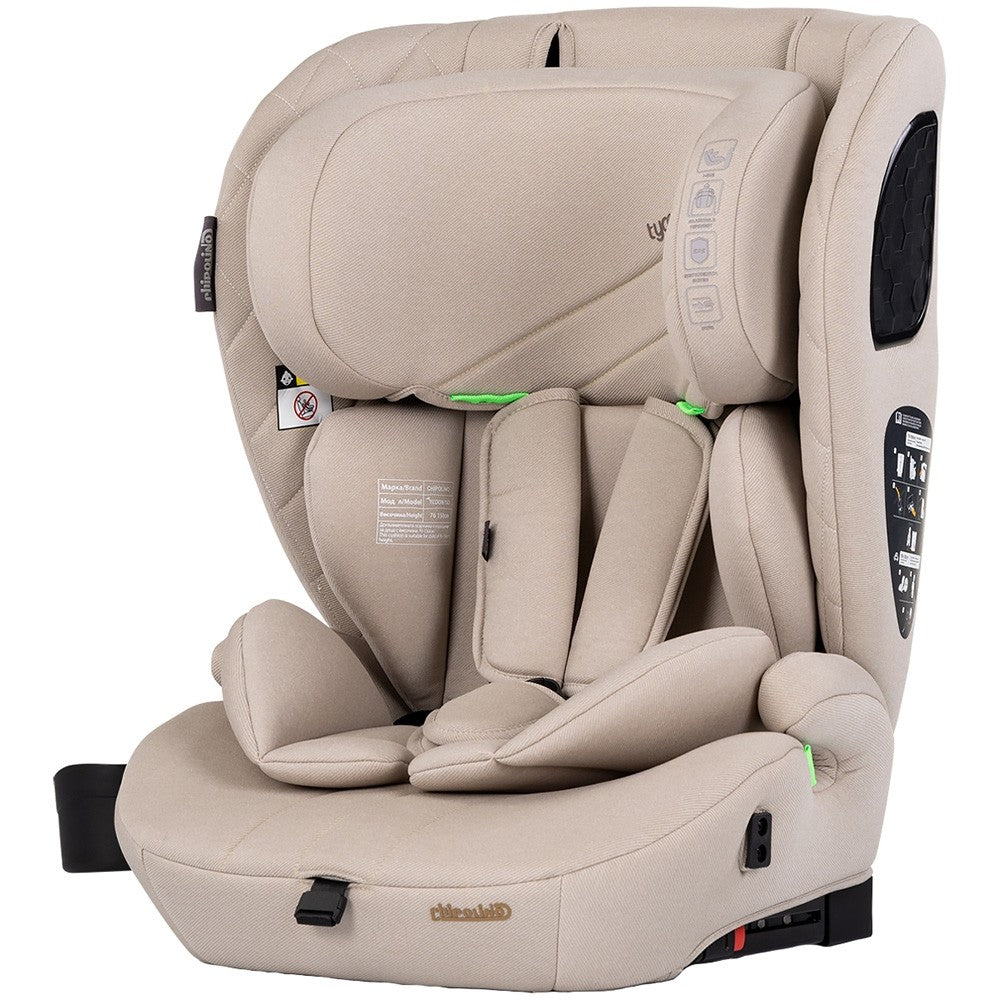 Chipolino scaun auto Tycoon Iso I-Size 76-150 cm cu sistem Isofix Tiramisu Imagine principală a produsului