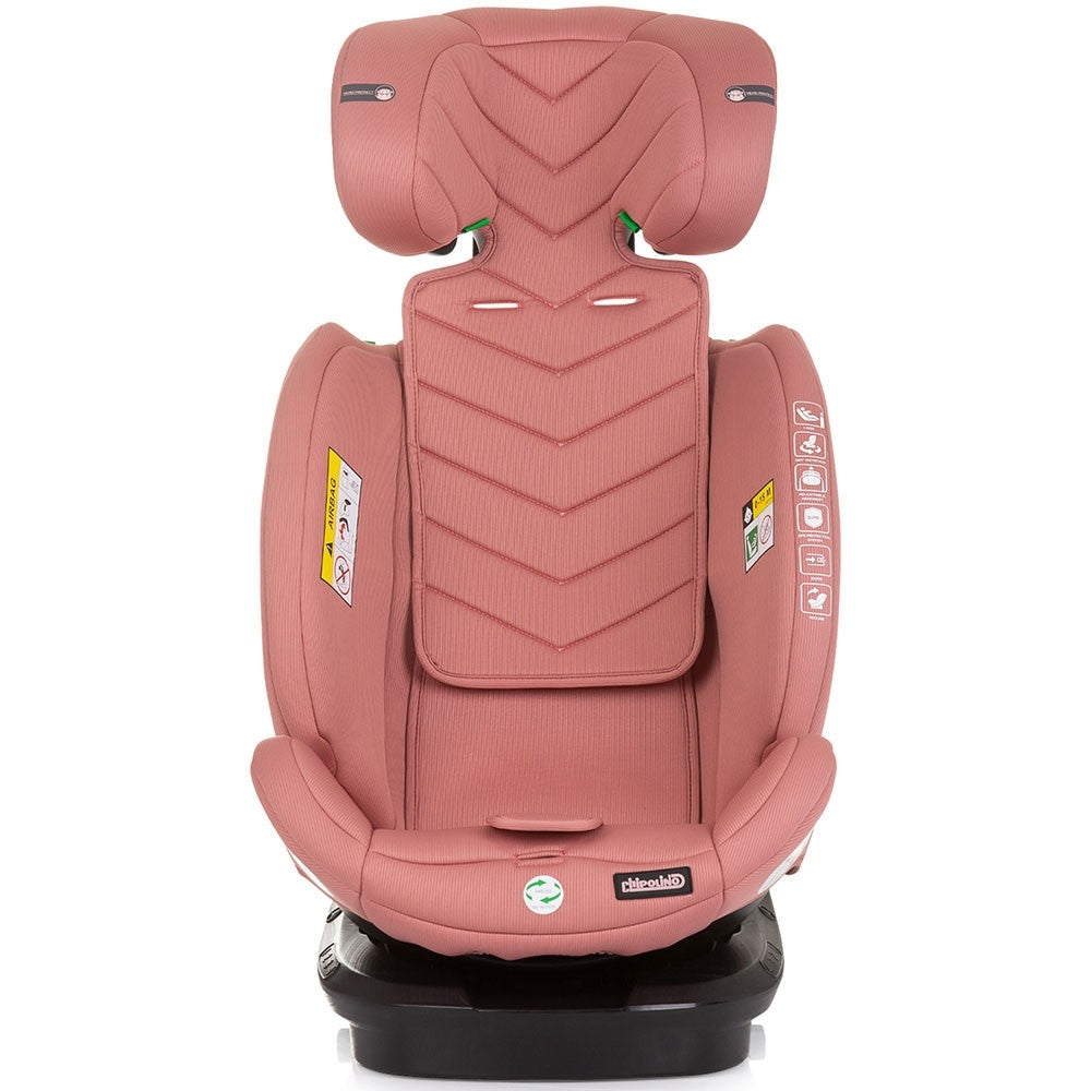 Chipolino scaun auto Volare I-Size 40-150 cm R129 Flamingo 