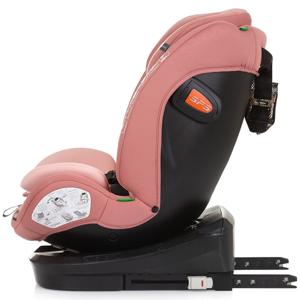 Chipolino scaun auto Volare I-Size 40-150 cm R129 Flamingo 