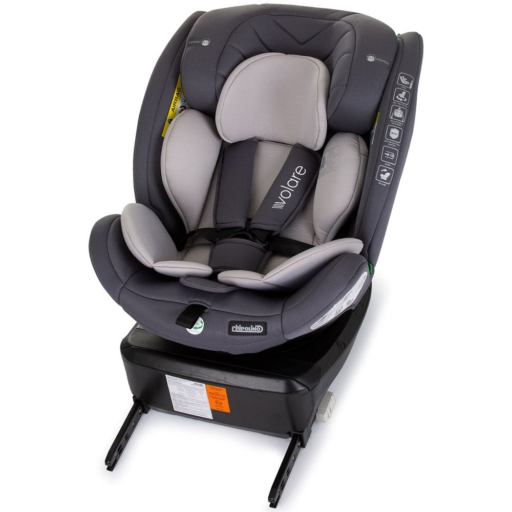 Chipolino scaun auto Volare I-Size 40-150 cm R129 Granite 