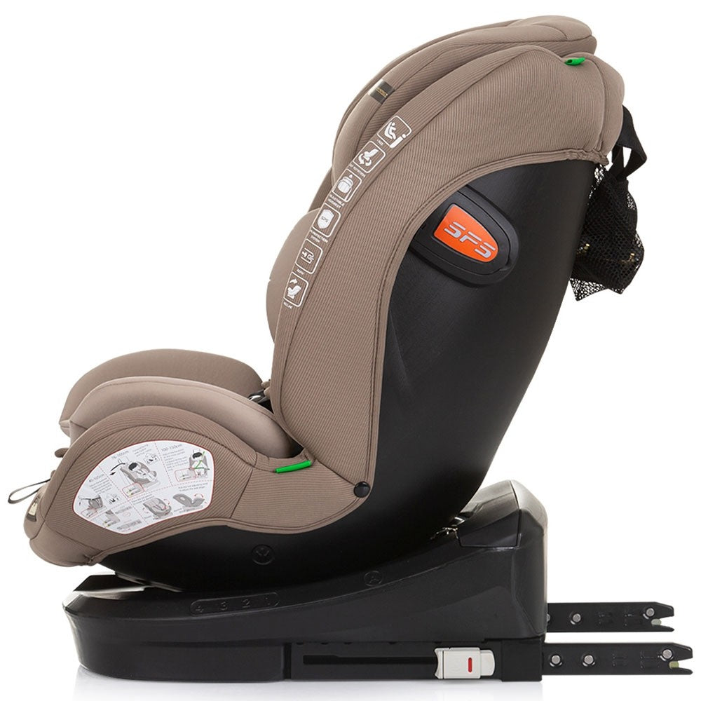 Chipolino scaun auto Volare I-Size 40-150 cm R129 Macadamia 