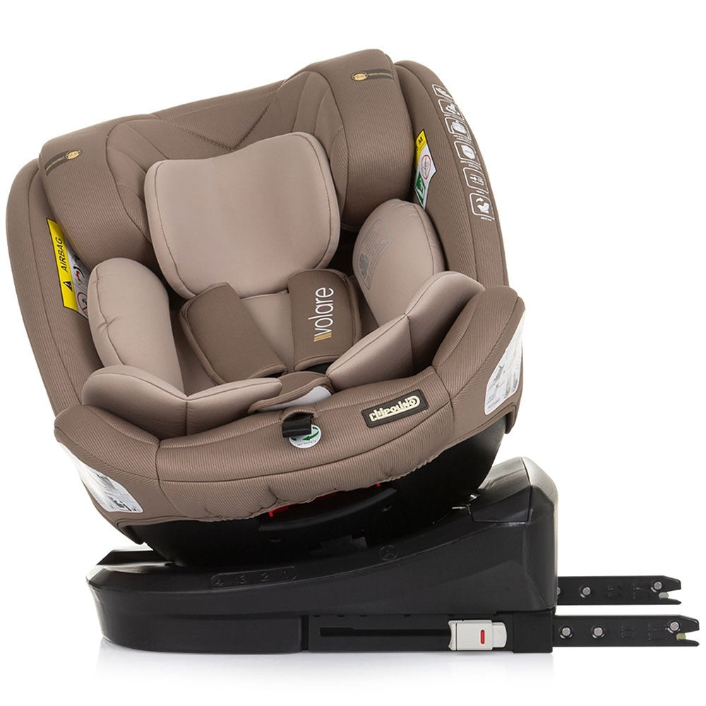 Chipolino scaun auto Volare I-Size 40-150 cm R129 Macadamia 