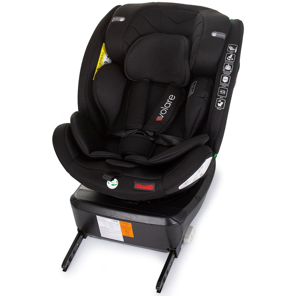 Chipolino scaun auto Volare I-Size 40-150 cm R129 Obsidian 