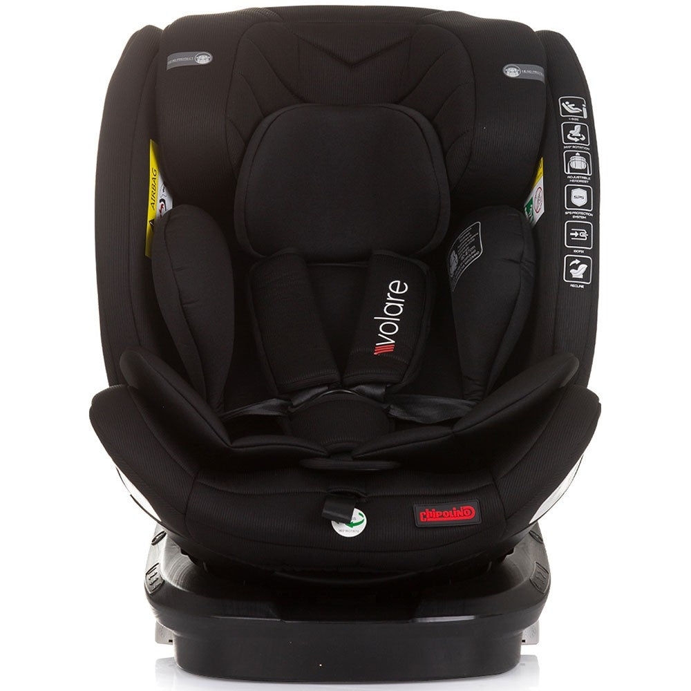 Chipolino scaun auto Volare I-Size 40-150 cm R129 Obsidian 