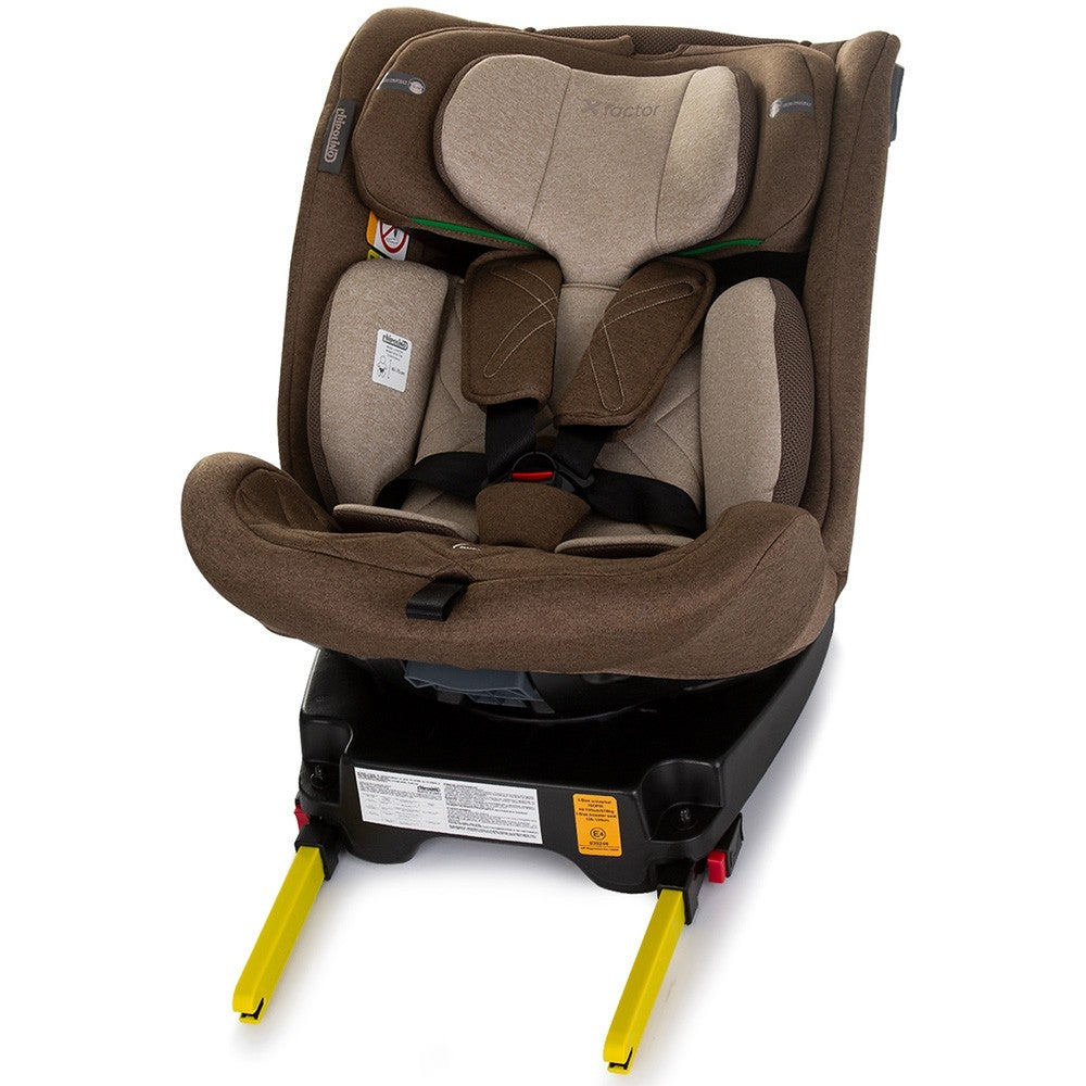 Chipolino scaun auto X Factor I-Size 40-150 cm R129 Macadamia 