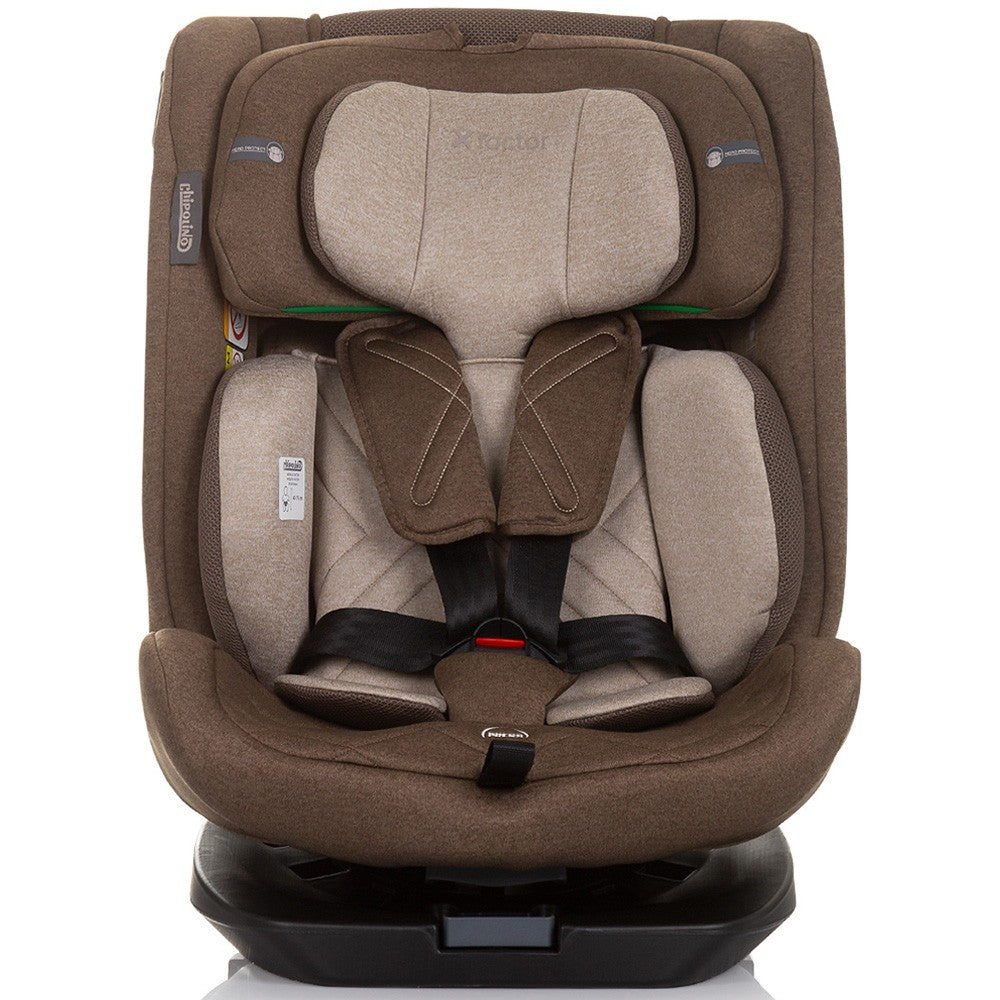 Chipolino scaun auto X Factor I-Size 40-150 cm R129 Macadamia 