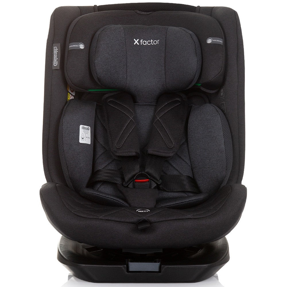 Chipolino scaun auto X Factor I-Size 40-150 cm R129 Obsidian 