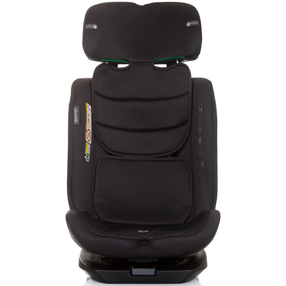 Chipolino scaun auto X Factor I-Size 40-150 cm R129 Obsidian 