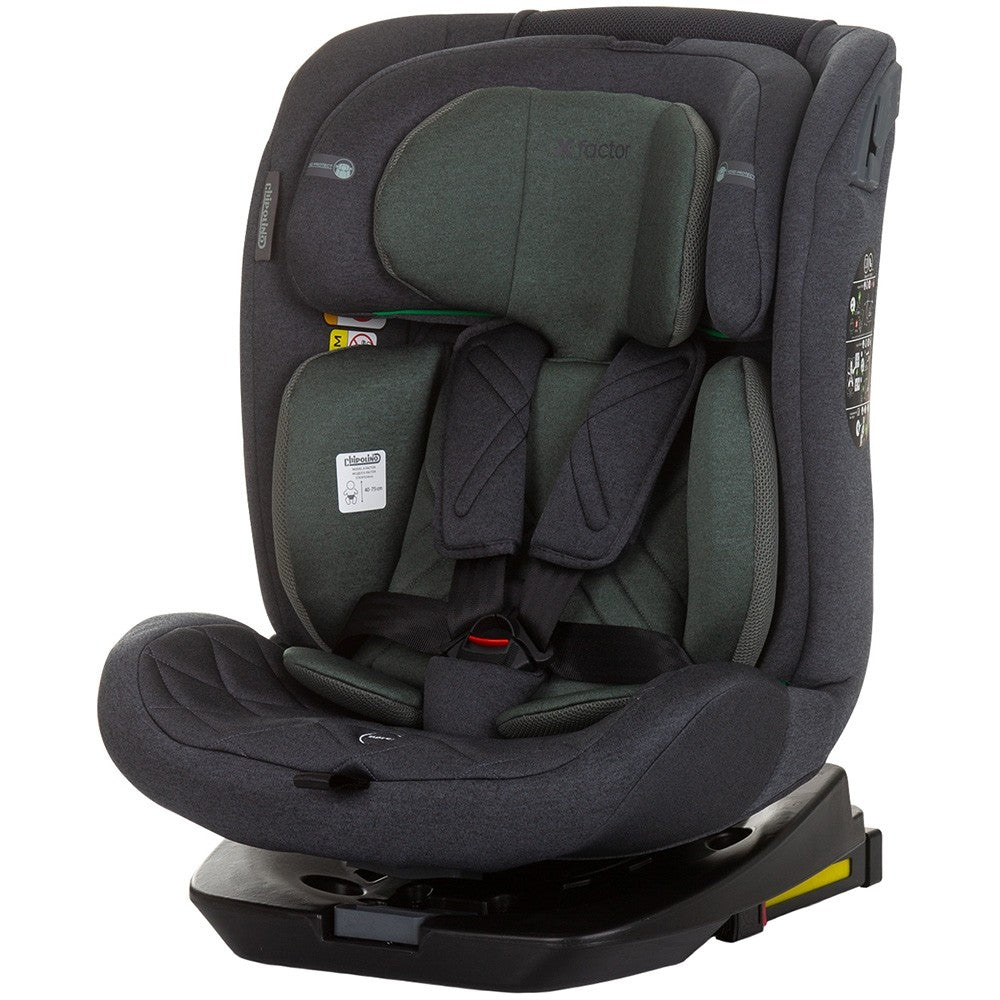 Chipolino scaun auto X Factor I-Size 40-150 cm R129 Pastel green Imagine principală a produsului