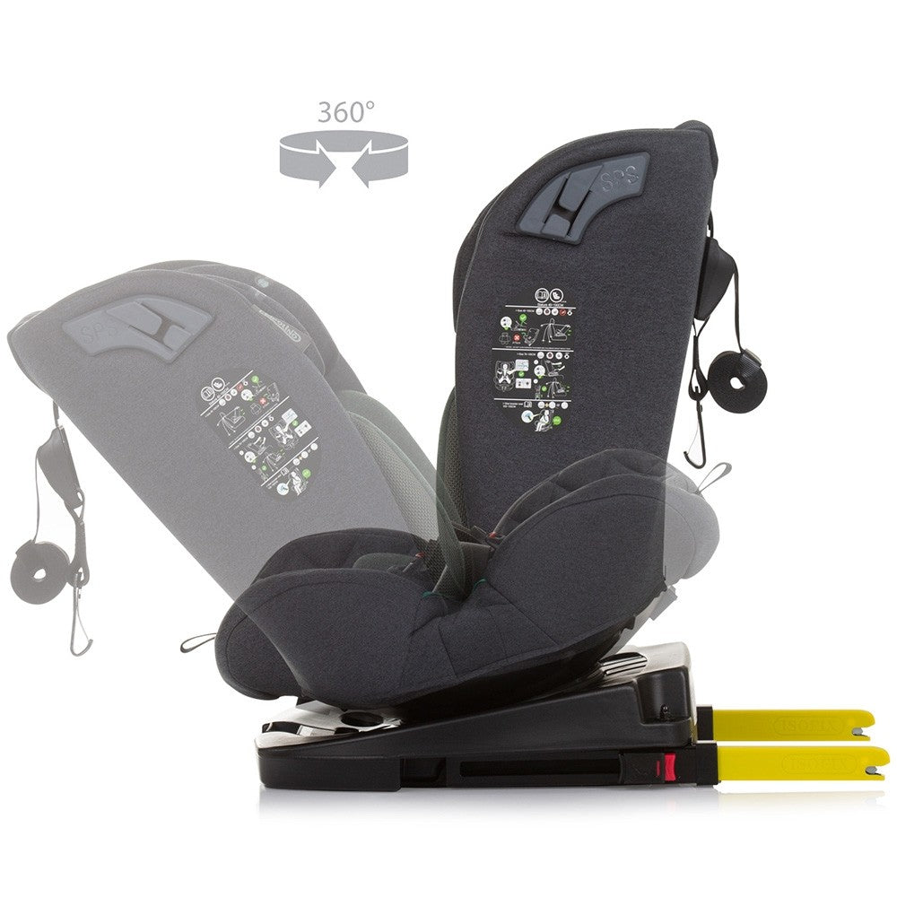 Chipolino scaun auto X Factor I-Size 40-150 cm R129 Pastel green