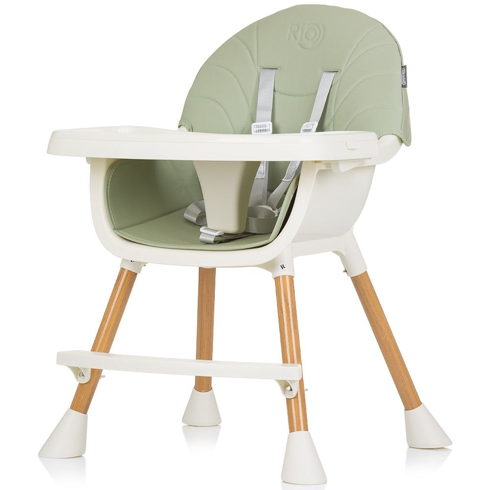 Chipolino scaun de masa 2in1 Rio 6m+ Aloe