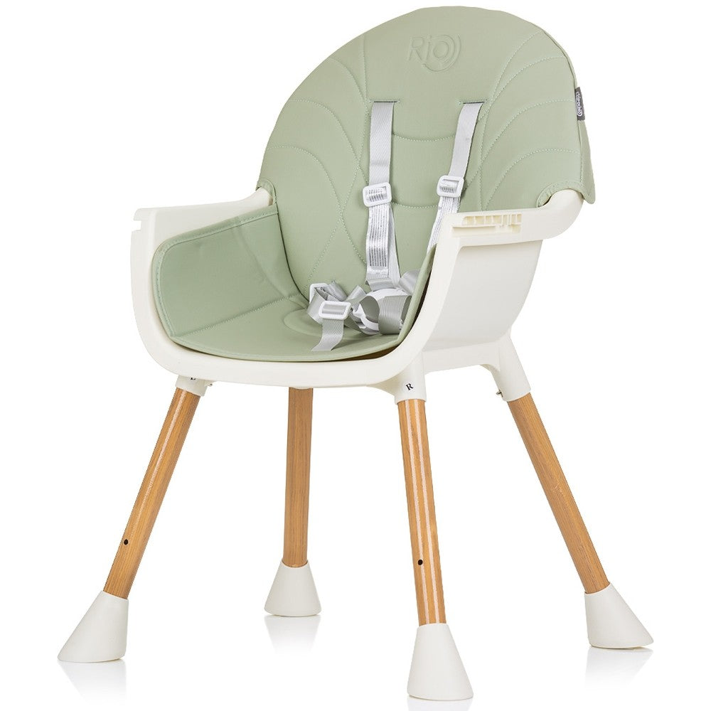 Chipolino scaun de masa 2in1 Rio 6m+ Aloe