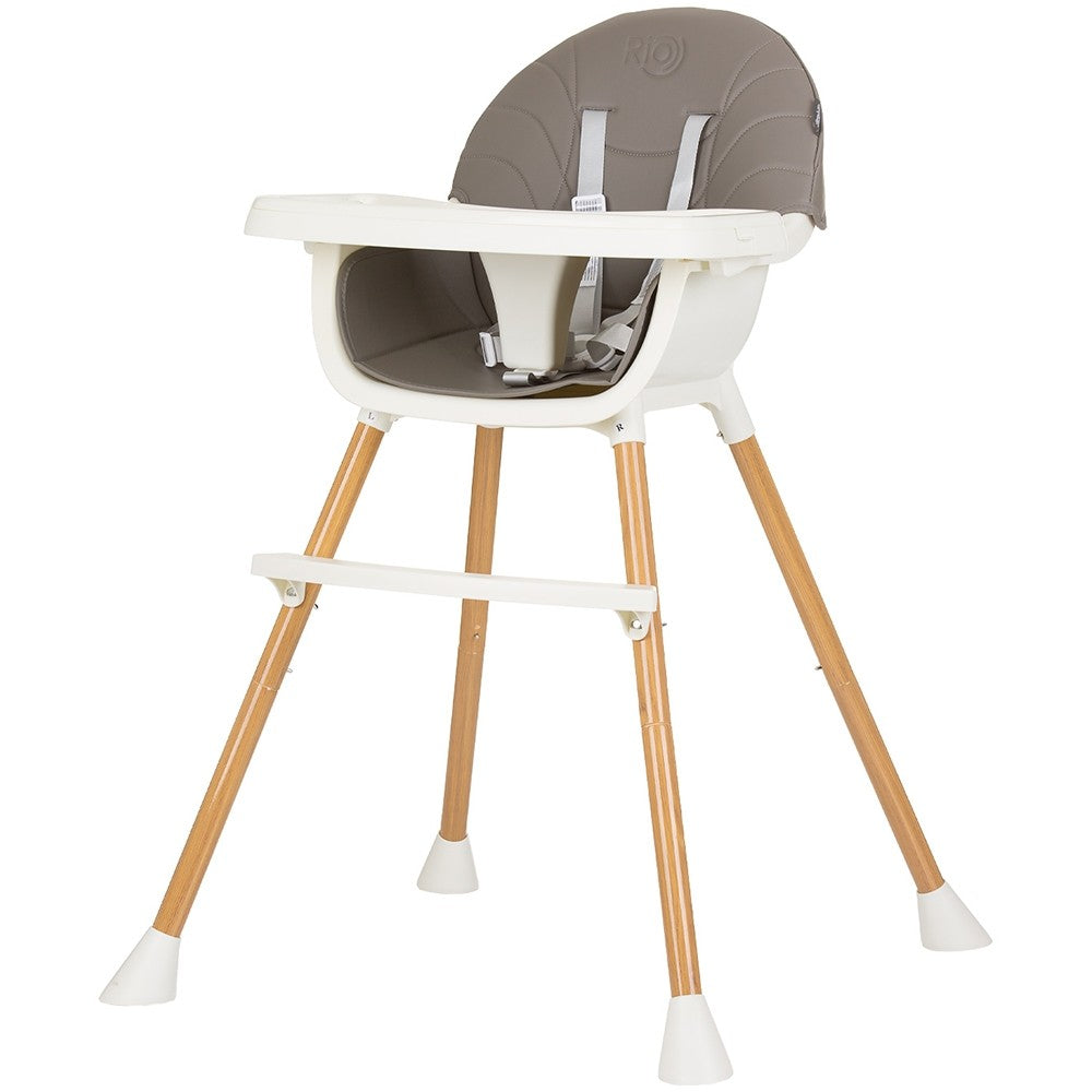 Chipolino scaun de masa 2in1 Rio 6m+ Graphite
