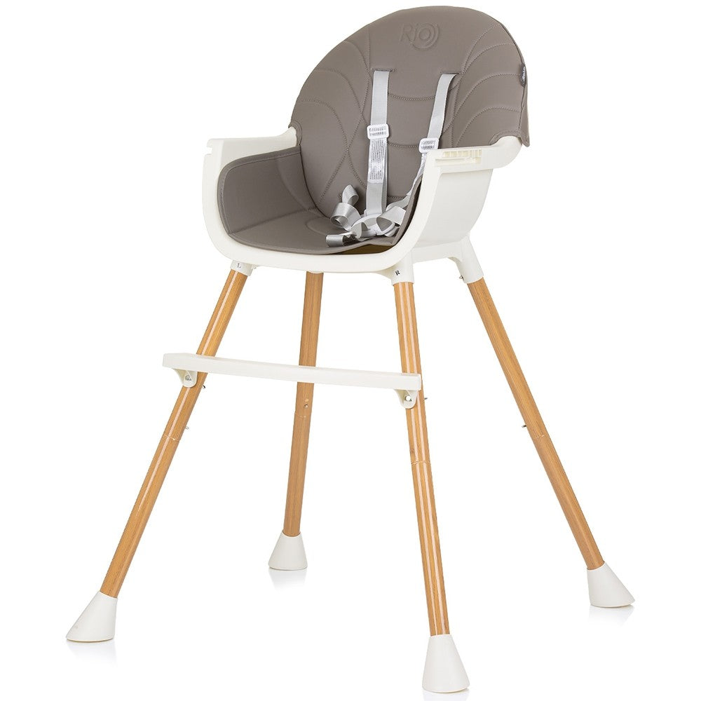 Chipolino scaun de masa 2in1 Rio 6m+ Graphite