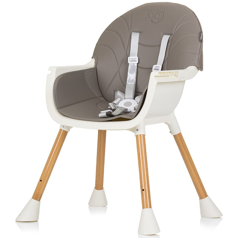 Chipolino scaun de masa 2in1 Rio 6m+ Graphite