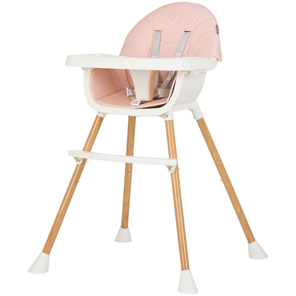 Chipolino scaun de masa 2in1 Rio 6m+ Rose water