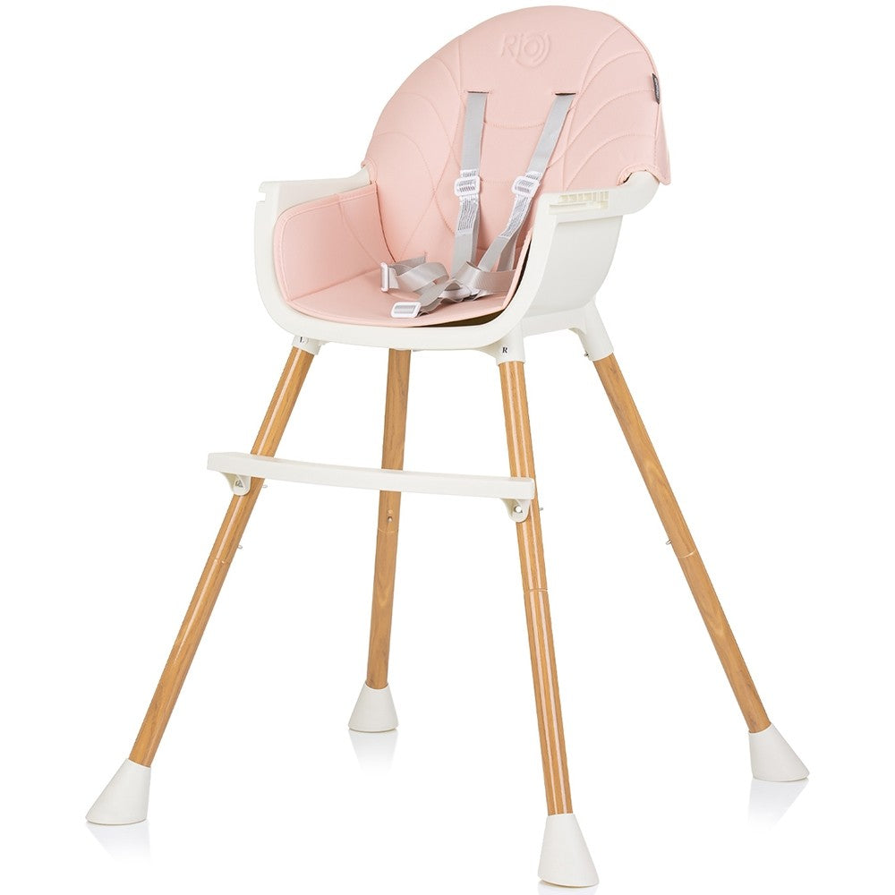 Chipolino scaun de masa 2in1 Rio 6m+ Rose water