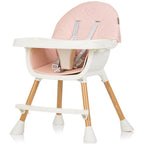 Chipolino scaun de masa 2in1 Rio 6m+ Rose water