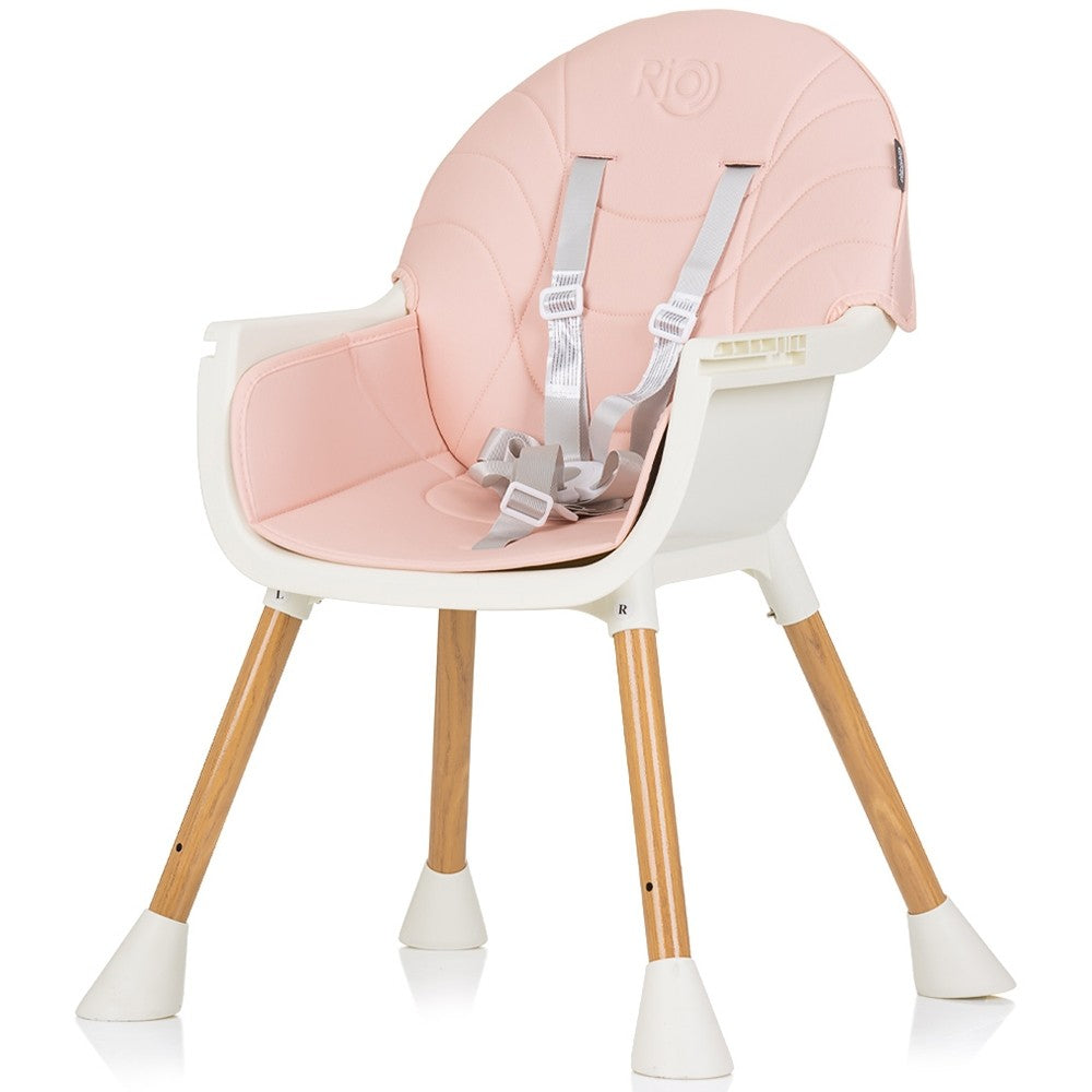 Chipolino scaun de masa 2in1 Rio 6m+ Rose water