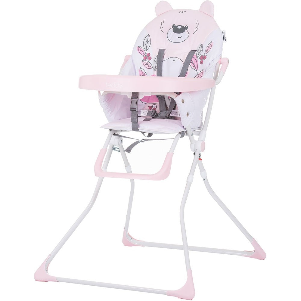 Chipolino scaun de masa Teddy 6m+ Rose water Imagine principală a produsului