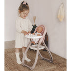 Smoby scaun de masa pentru papusi Baby Nurse 18m+ Maro