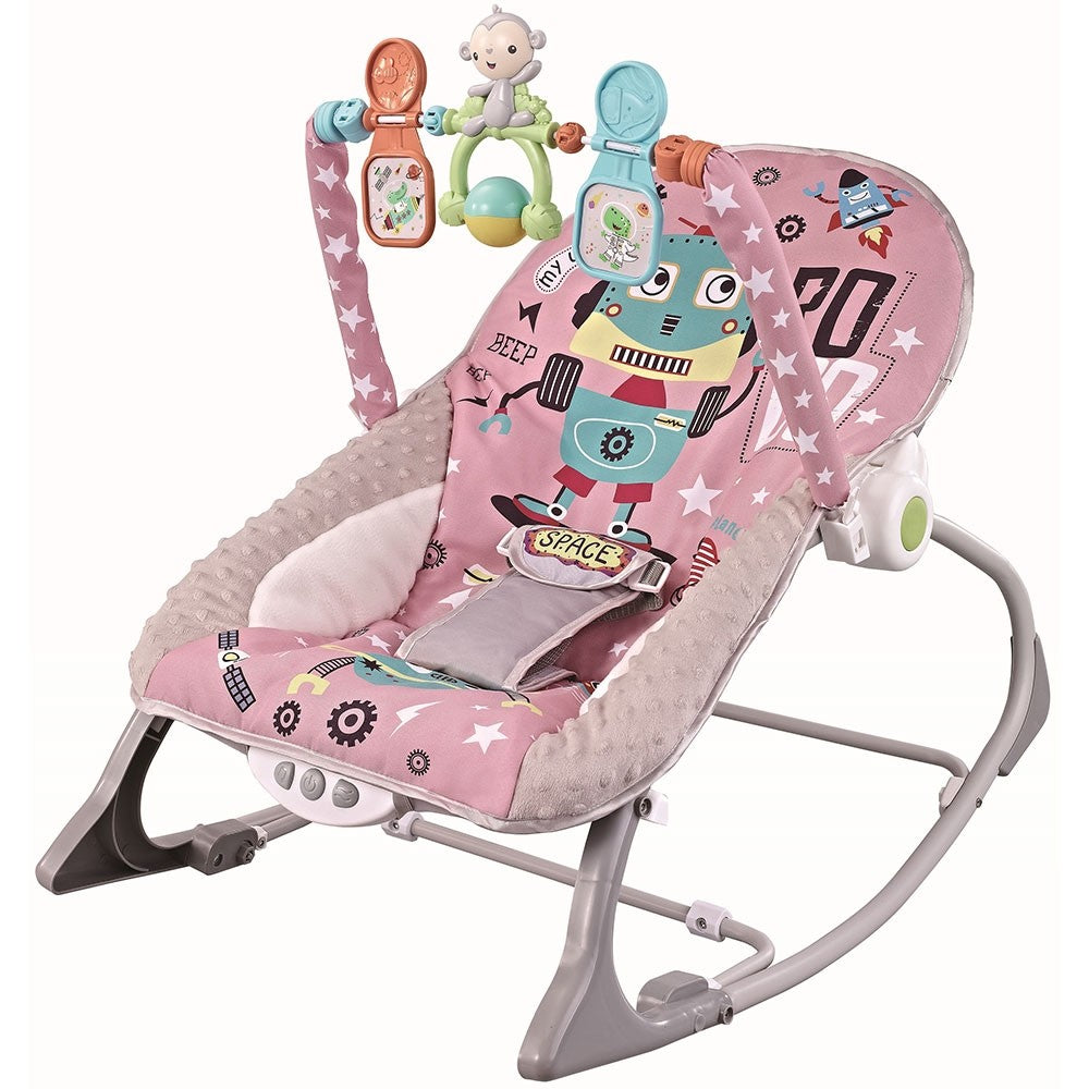 Chipolino scaunel balansoar Baby Spa 0m+ Pink Imagine principală a produsului