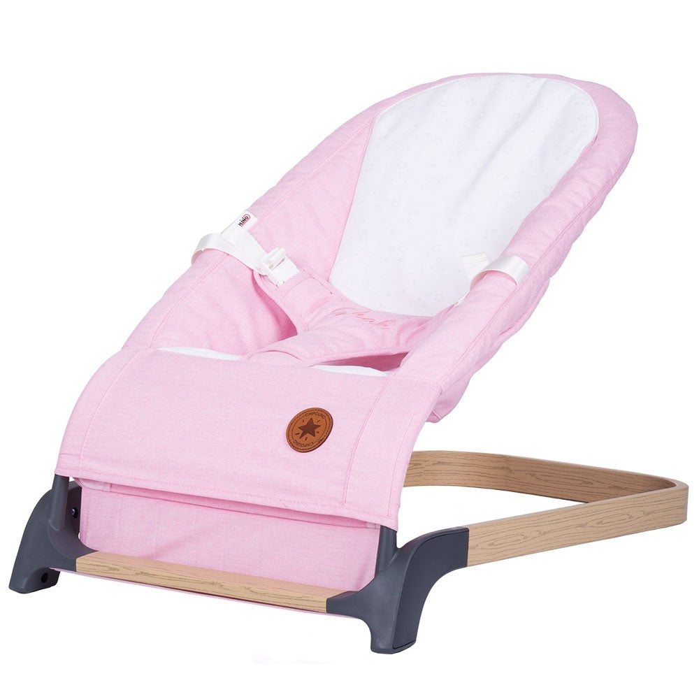 Chipolino scaunel balansoar Noah 0-9 kg Blush wood Imagine principală a produsului