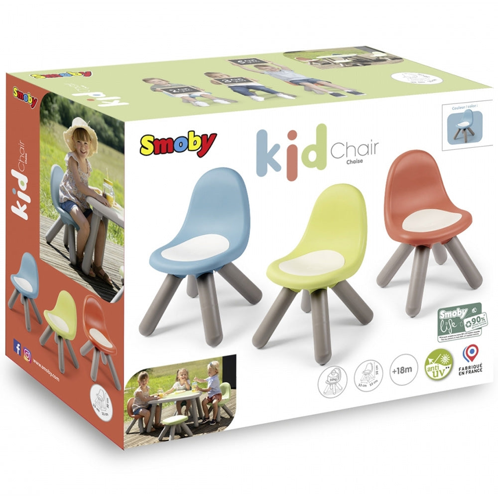 Smoby Life scaunel cu spatar pentru copii 18m+ Albastru