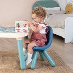 Smoby Scaunel cu spatar pentru copii 18m+ Little albastru